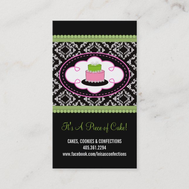 Bakery Business Cards (for Leisa) (Front)