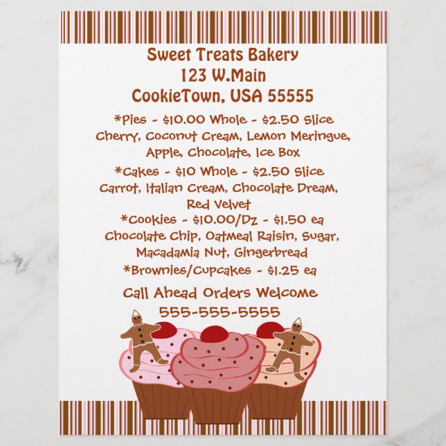 Bakery Business Flyer (Front)