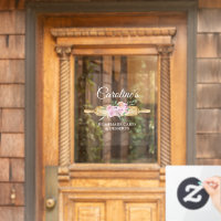 Bakery Business Window Cling