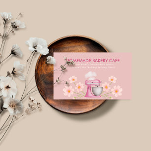 Bakery Cafes Cake Food Restaurant Elegant Business Card