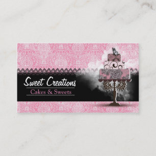Bakery/Cakes/Sweets Creations Business Card