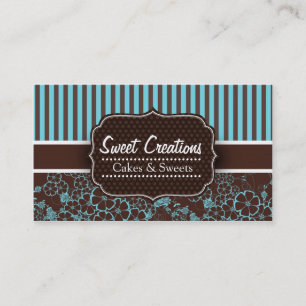 Bakery/Cakes/Sweets Creations Business Card