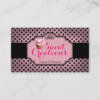 Bakery/Cakes/Sweets Creations Business Card