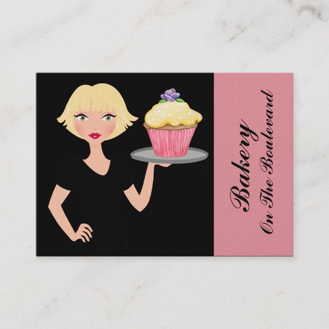 Bakery / Caterer / Restaurant - SRF Business Card (Front)