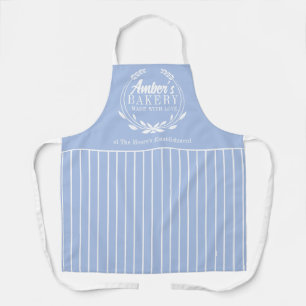 Bakery Chef Apron with wreath