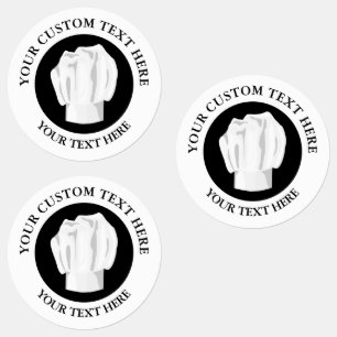 Bakery Chef Hat Custom Text Logo Icon 