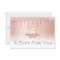 Bakery Chef Rose Gold Dripping Gift Certificates