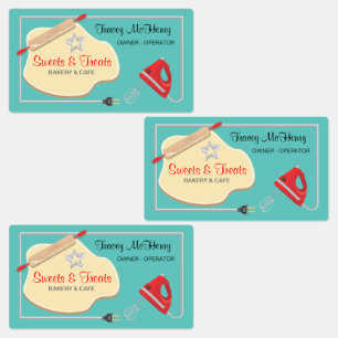 Bakery Cookie Business Stickers