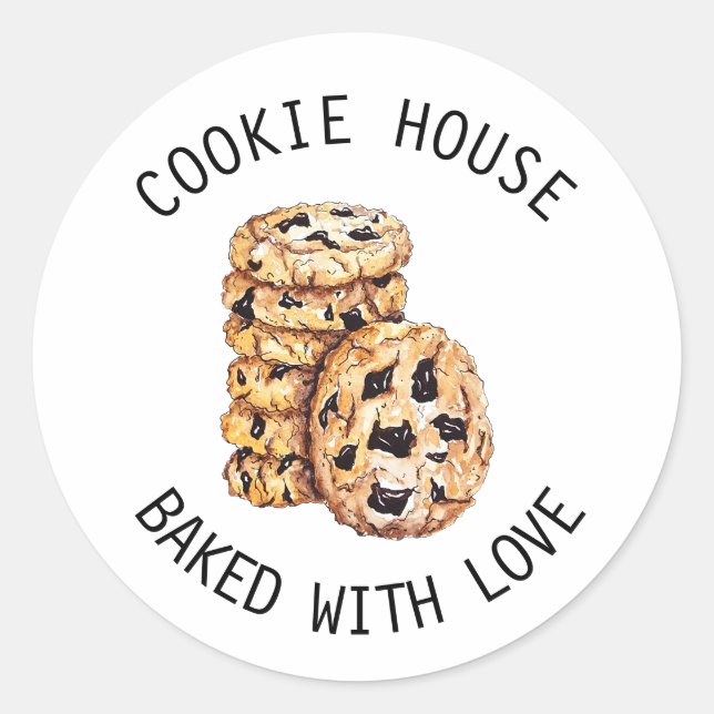Bakery  Cookie Cakes Baker Label (Front)