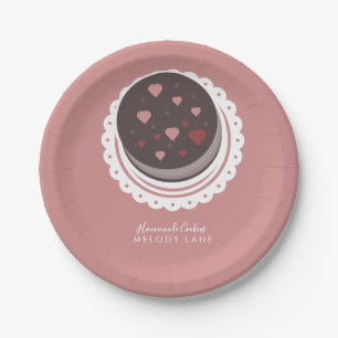 Bakery Cookies Homemade Goods Biscuits Paper Plate