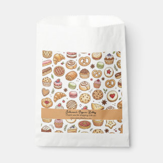 Bakery Cookies Pie Dessert Business Thank You Favour Bags