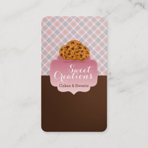 Bakery Cookies Sweet Business Card