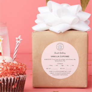 Bakery Cottage Food Law Business Sticker