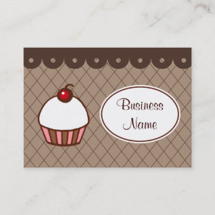 Bakery Cupcake Business Cards