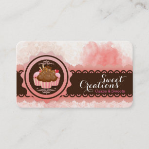 Bakery Cupcakes Sweet Business Card