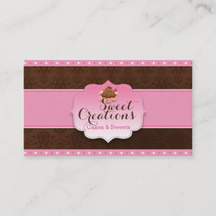 Bakery Cupcakes Sweet Business Card