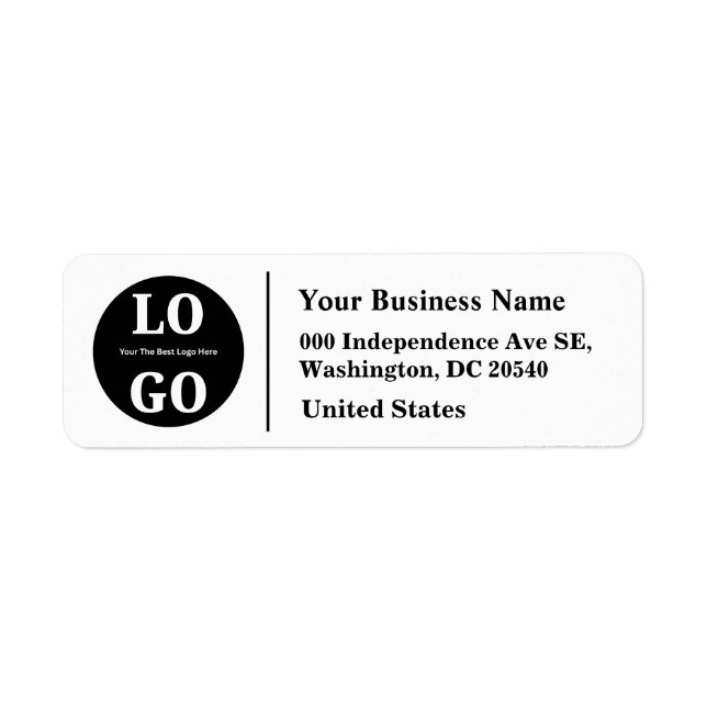 Bakery Food Business Minimalist Custom Logo (Front)
