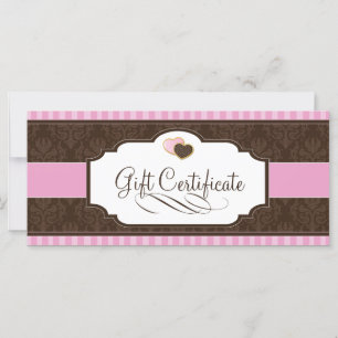 BAKERY GIFT CERTIFICATE