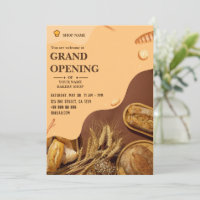 bakery grand opening invitation ⭐⭐⭐⭐⭐(8.13k)