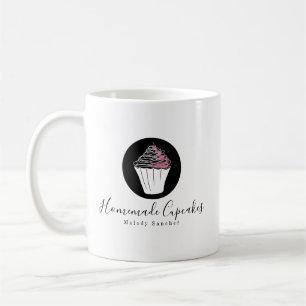 Bakery Homemade Drawn Cupcake Pink Coffee Mug