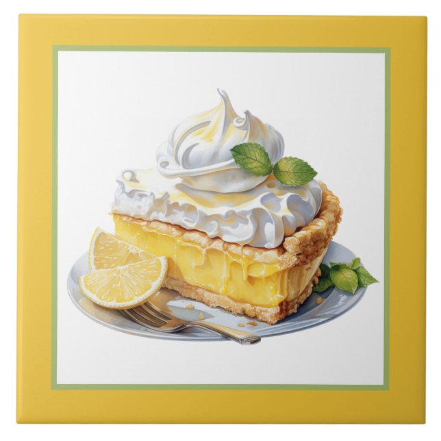 bakery lemon cream home business crafting  tile (Front)