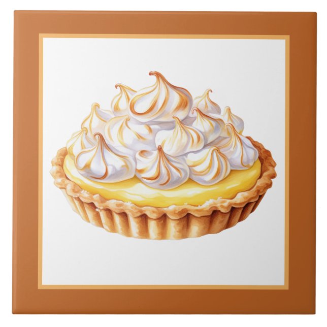 bakery lemon pie home business crafting  tile (Front)