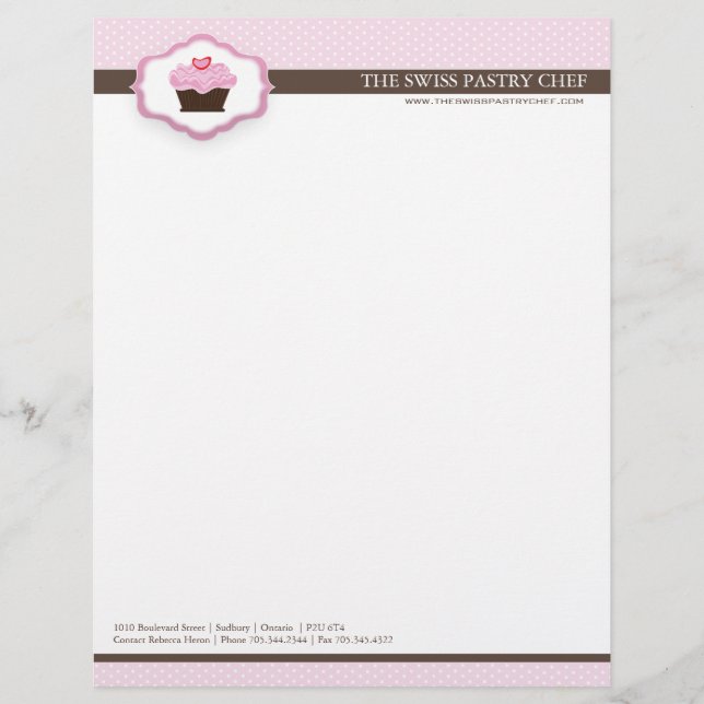 Bakery Letterhead (Front)