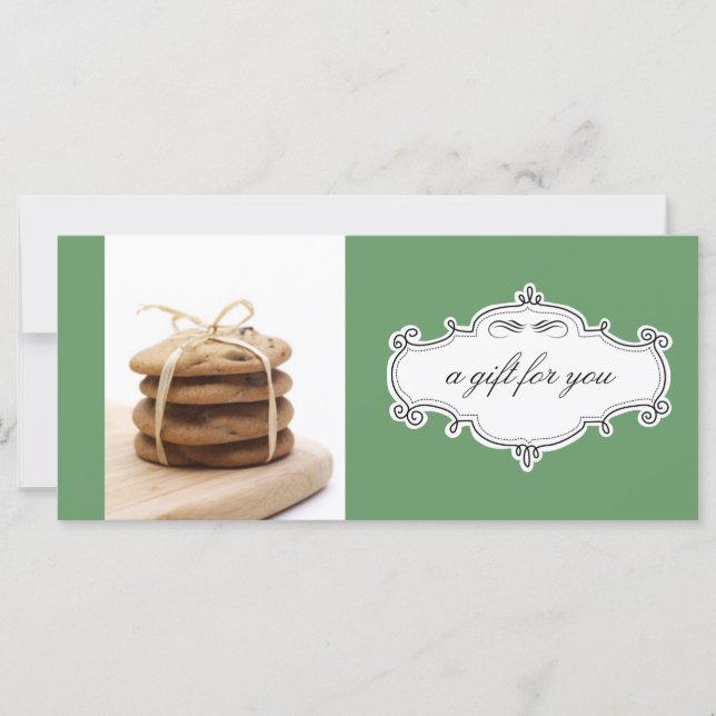 Bakery or Cookie Business Gift Certificates (Front)