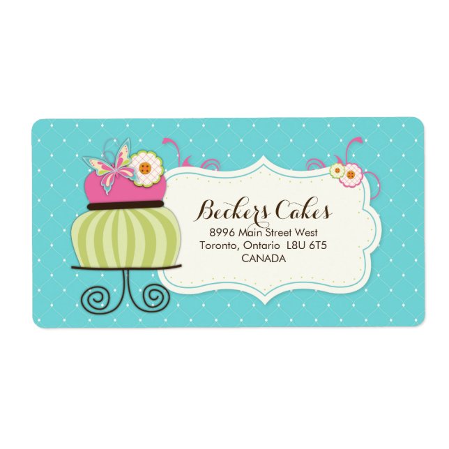 Bakery Packaging Labels (Front)