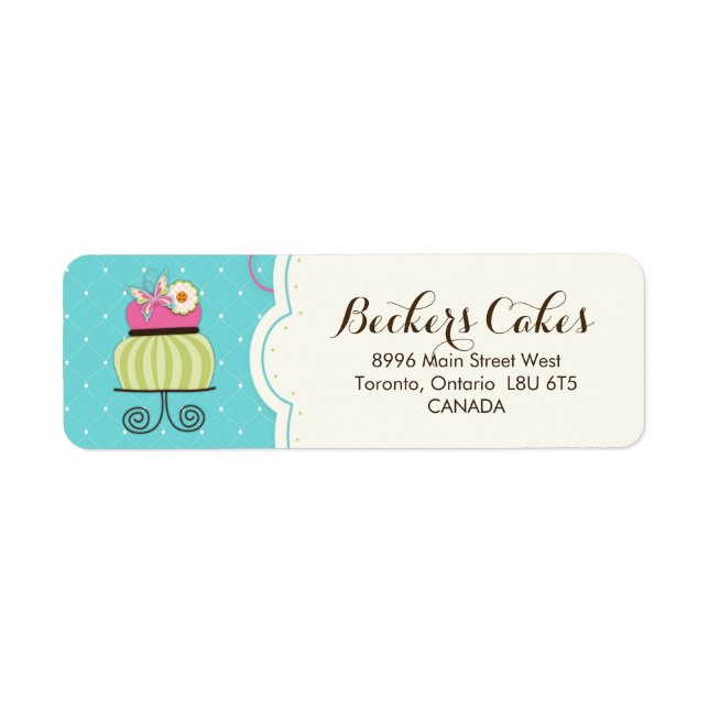 Bakery Packaging Labels (Front)