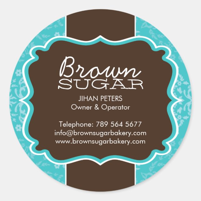 Bakery Packaging Stickers (Front)