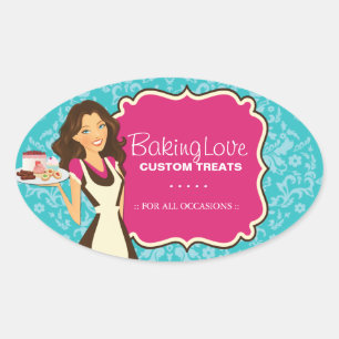 Bakery Packaging Stickers