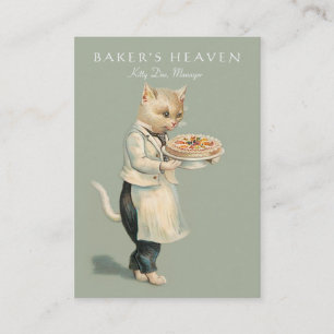 Bakery, Pastry Chef, Baker, Restaurant, Caterer Business Card