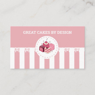 Bakery Pastry Chef Business Card