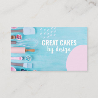 Bakery Pastry Chef Business Card