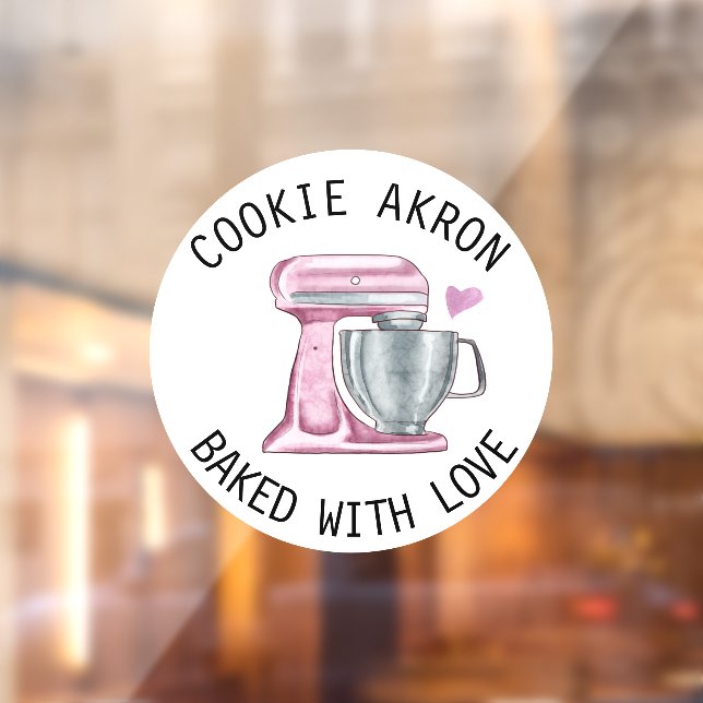 Bakery Pastry Frosting Drips Cookie Window Cling (Sheet 2)