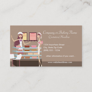 Bakery/Pastry Shop 3 Business Card