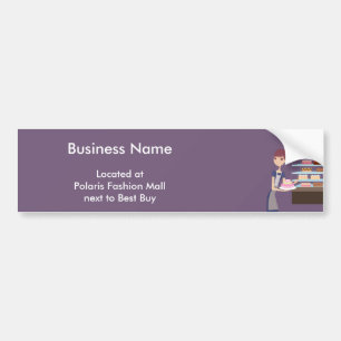 Bakery/Pastry Shop 4 Bumper Sticker