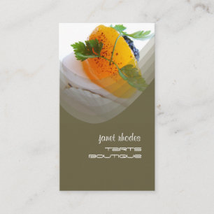 Bakery, pastry shops business cards template