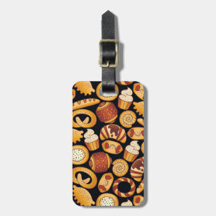 Bakery products luggage tag