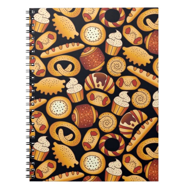 Bakery products spiral notebook (Front)