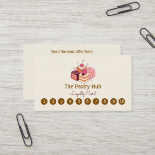 Bakery Punch Card