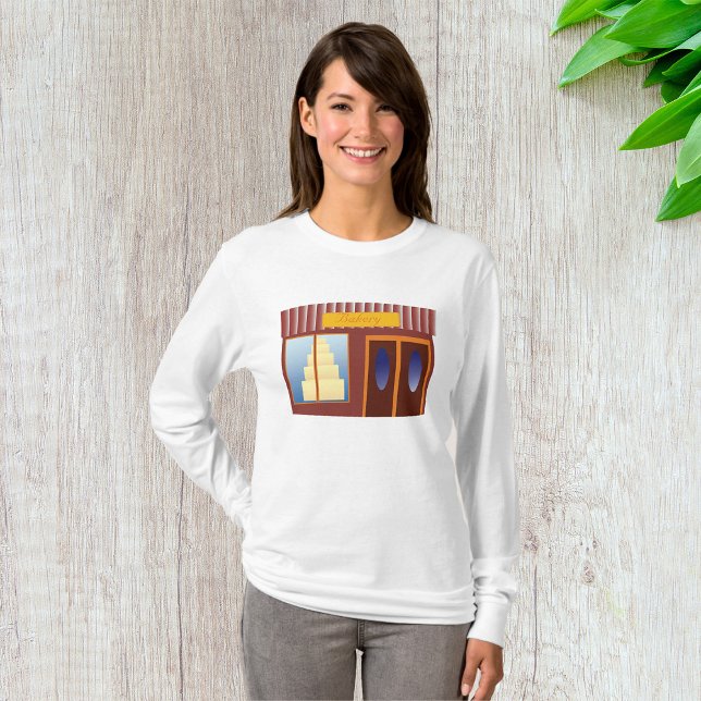 Bakery Shop Front Cake Store  T-Shirt (Creator Uploaded)