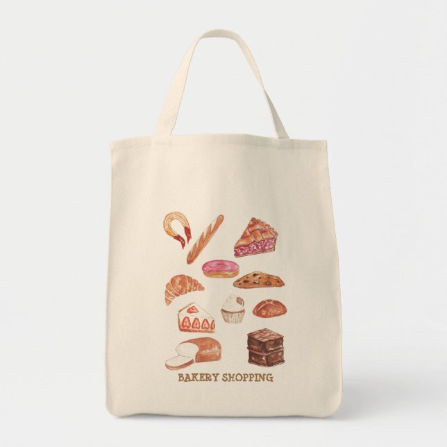 BAKERY SHOPPING TOTE BAG (Front)