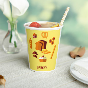 Bakery Sign Paper Cups