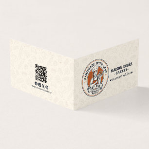 Bakery Store Pastry Chef Dessert Cake Baker Detail Business Card