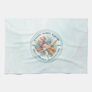 Bakery Store Pastry Chef Dessert Sweets Cake Baker Tea Towel