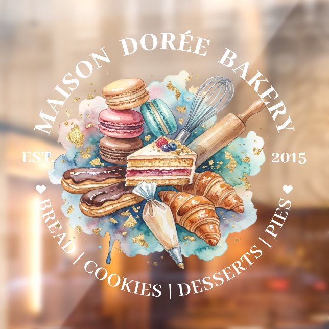Bakery Store Pastry Chef Desserts Baking Catering (Sheet 2)