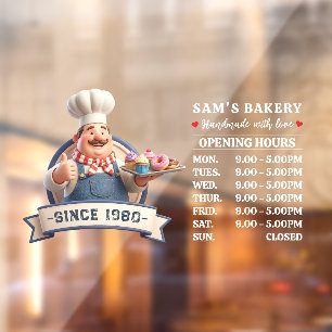 Bakery Store Pastry Chef Desserts Opening Hours