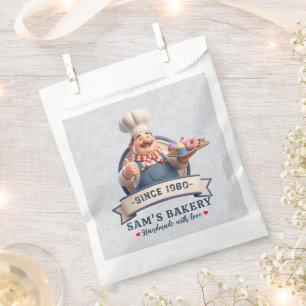 Bakery Store Pastry Chef Desserts Sweets Cake Shop Favour Bags